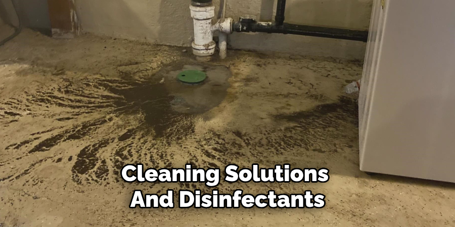 Cleaning Solutions 
And Disinfectants