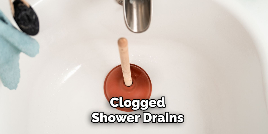 Clogged
Shower Drains