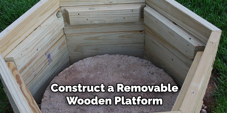 Construct a Removable Wooden Platform