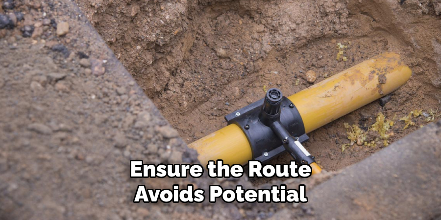 Ensure the Route Avoids Potential