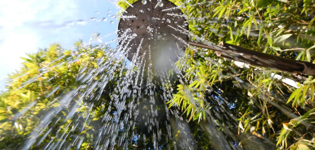 How to Install Outdoor Shower Plumbing