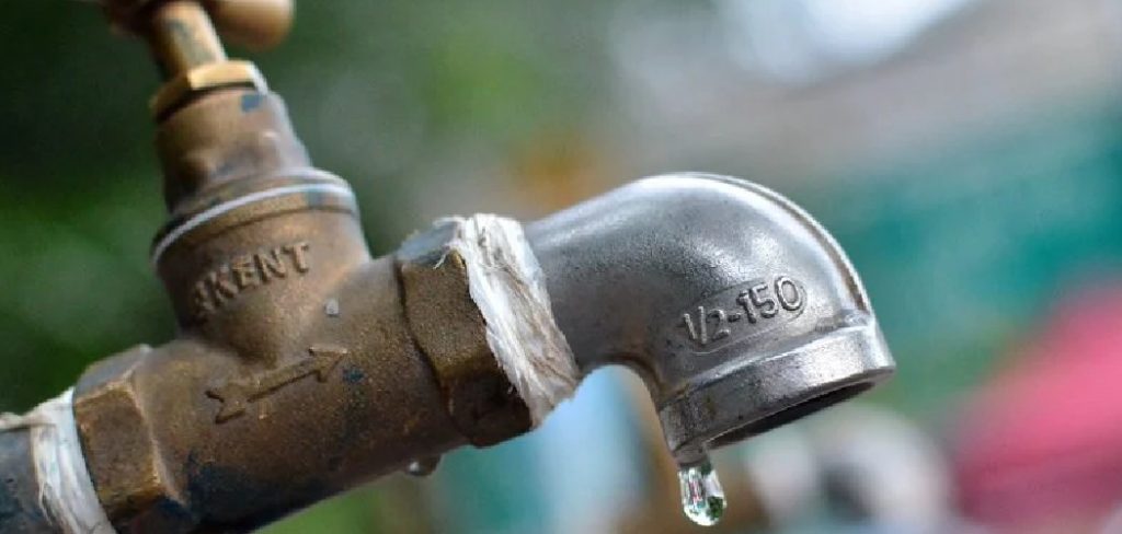 How to Remove Calcium Buildup on Faucets