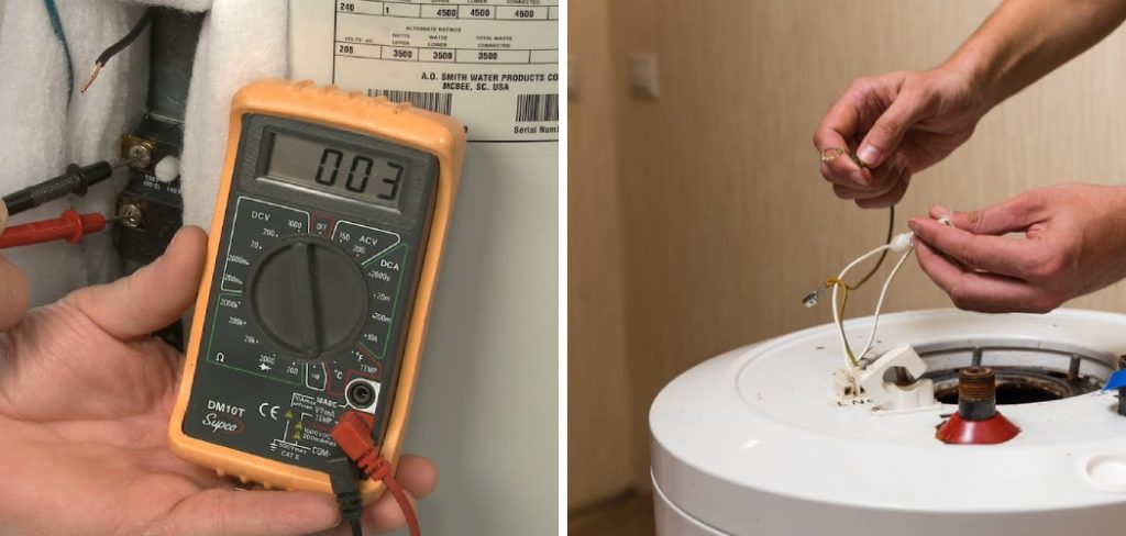 How to Test Water Heater Thermostat