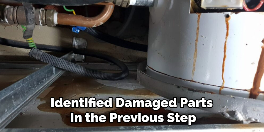 Identified Damaged Parts
In the Previous Step
