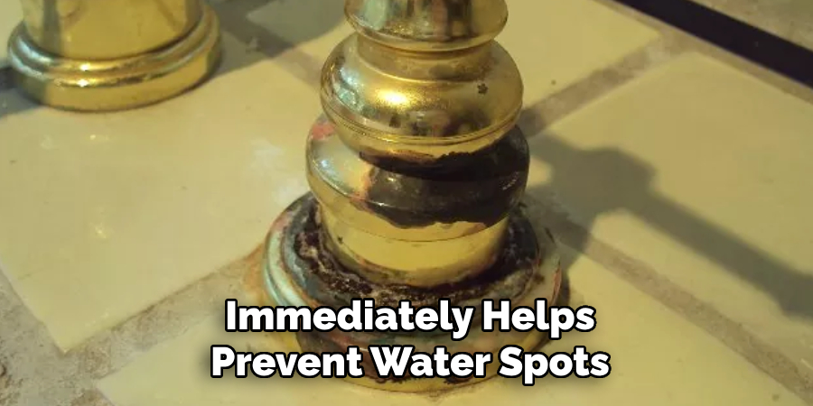 Immediately Helps Prevent Water Spots