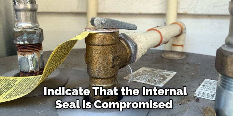 Indicate That the Internal
Seal is Compromised