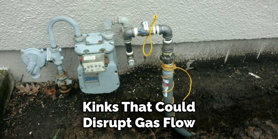 Kinks That Could Disrupt Gas Flow