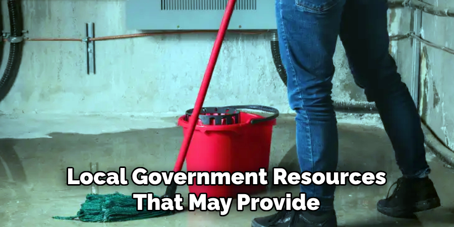 Local Government Resources 
That May Provide 