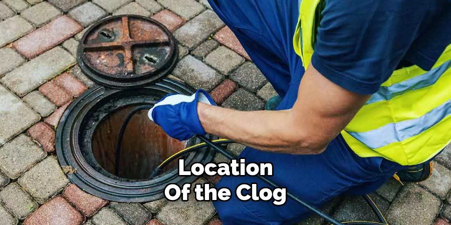 Location 
Of the Clog