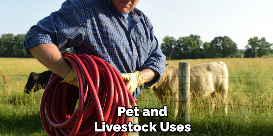 Pet and Livestock Uses