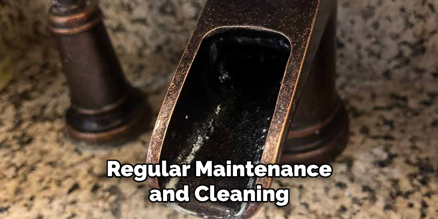 Regular Maintenance and Cleaning