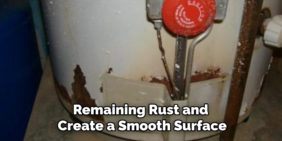 Remaining Rust and
Create a Smooth Surface