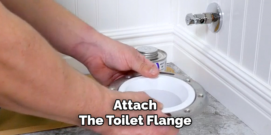 Attach
The Toilet Flange