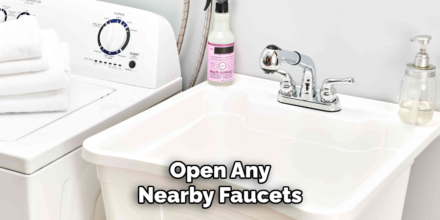 Open Any
Nearby Faucets