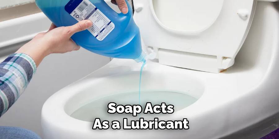 Soap Acts
As a Lubricant