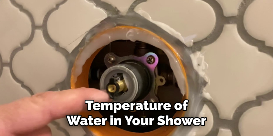 Temperature of
Water in Your Shower