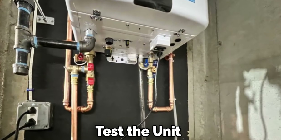 Test the Unit