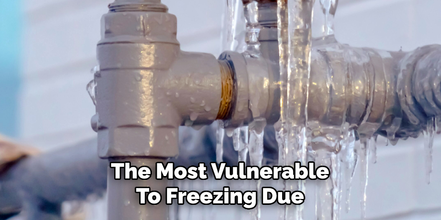 The Most Vulnerable 
To Freezing Due 