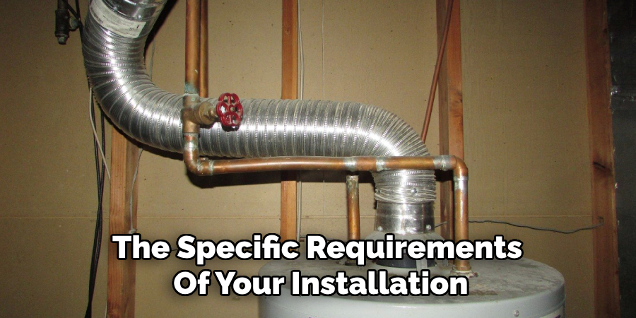 The Specific Requirements 
Of Your Installation