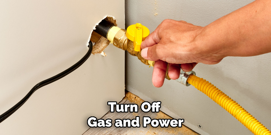 Turn Off Gas and Power