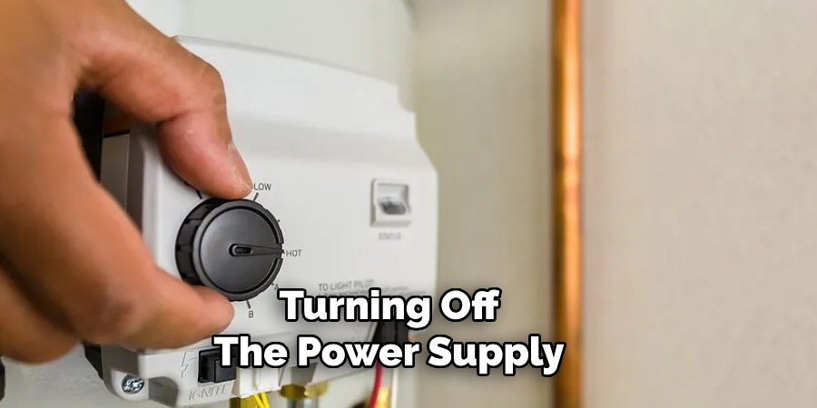 Turning Off 
The Power Supply