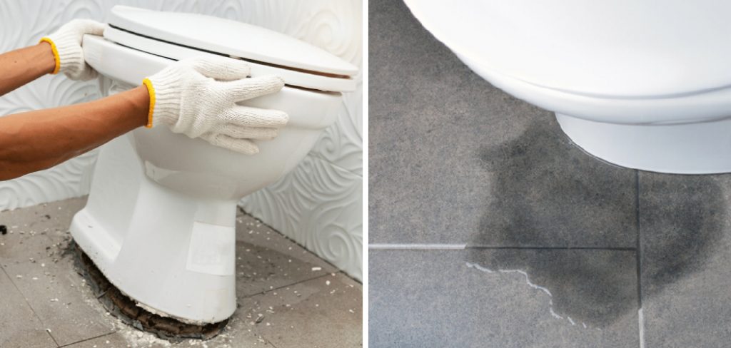 How to Fix a Leaking Toilet Base