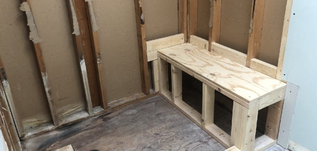 How to Build Shower Seat