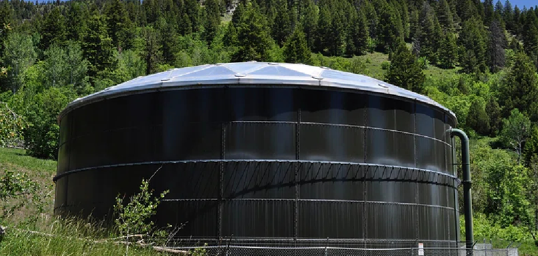 How to Build a Water Storage Tank