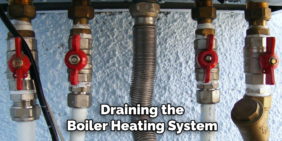 Draining the
Boiler Heating System 