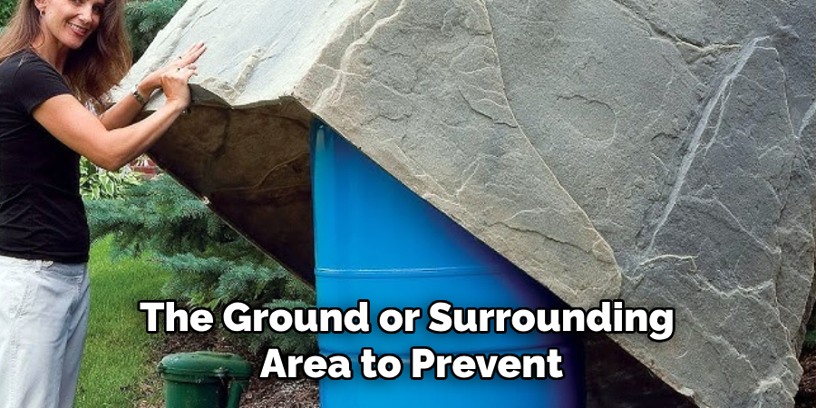 The Ground or Surrounding
Area to Prevent