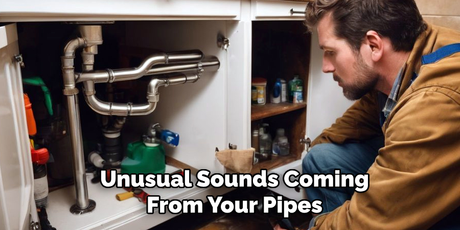 Unusual Sounds Coming
From Your Pipes