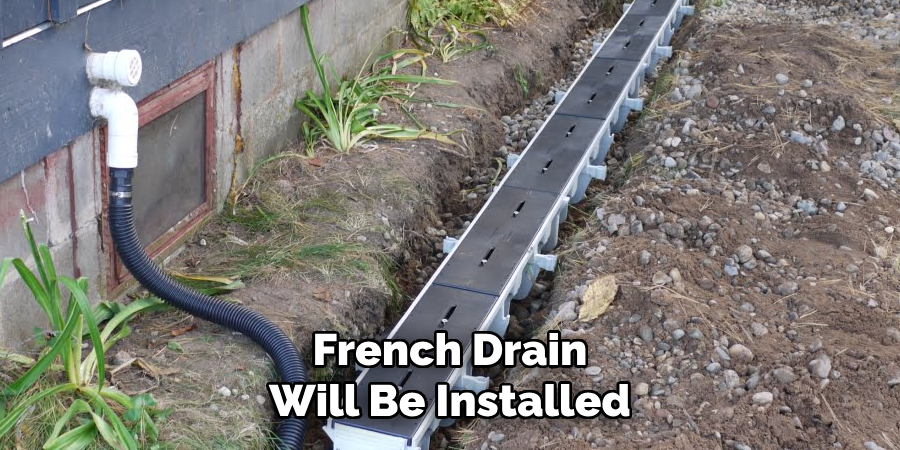 French Drain
Will Be Installed