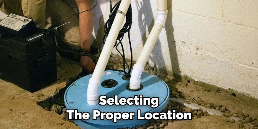 Selecting
The Proper Location