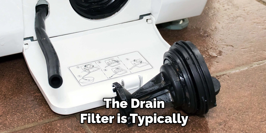 The Drain
Filter is Typically