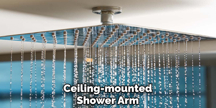 Ceiling-mounted
Shower Arm
