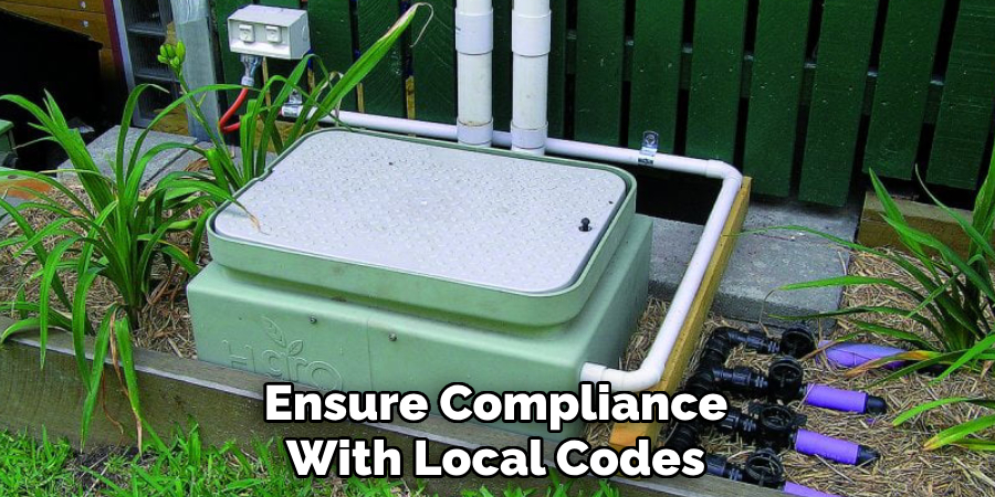Ensure Compliance
With Local Codes