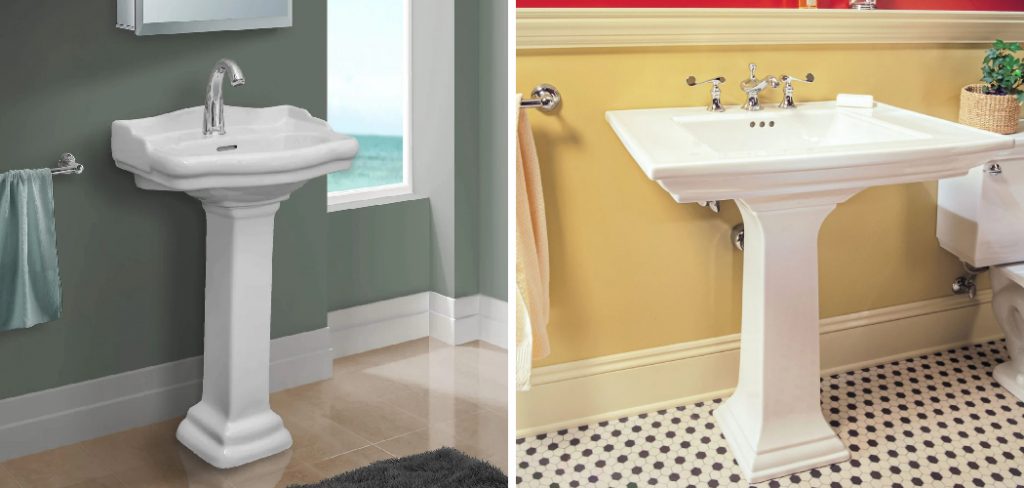How to Install a Pedestal Sink