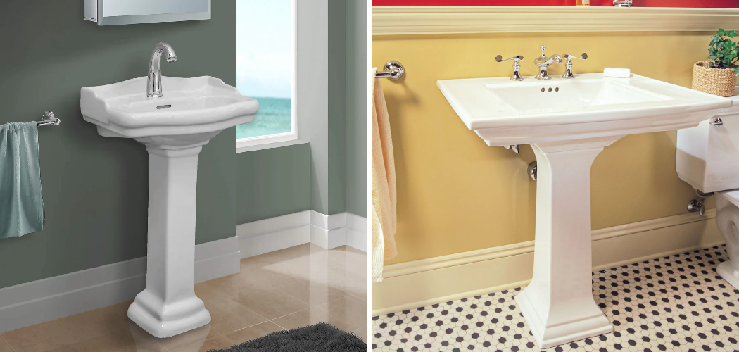 How to Install a Pedestal Sink
