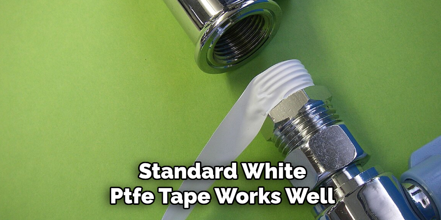Standard White
Ptfe Tape Works Well
