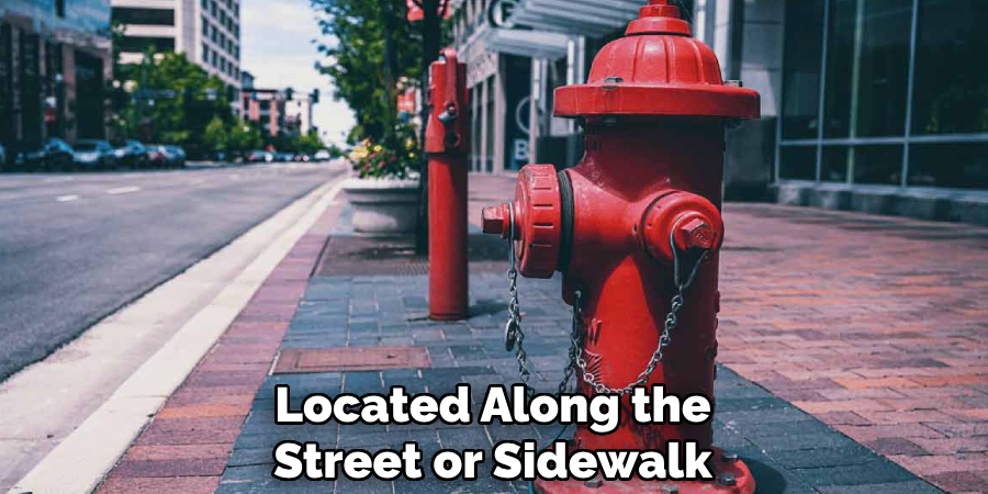 Located Along the
Street or Sidewalk
