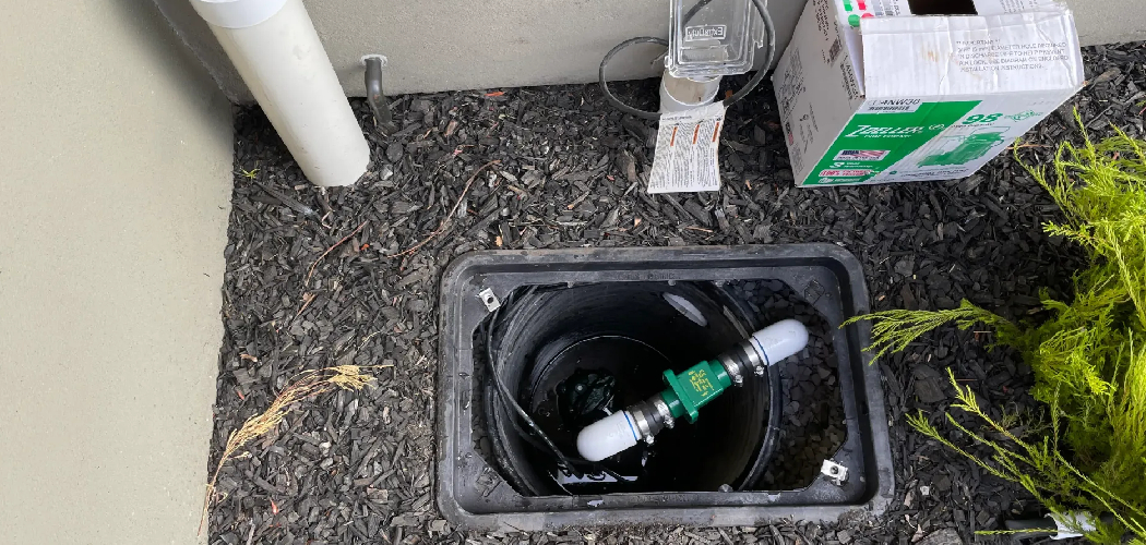 How to Drain Sump Pump Outside