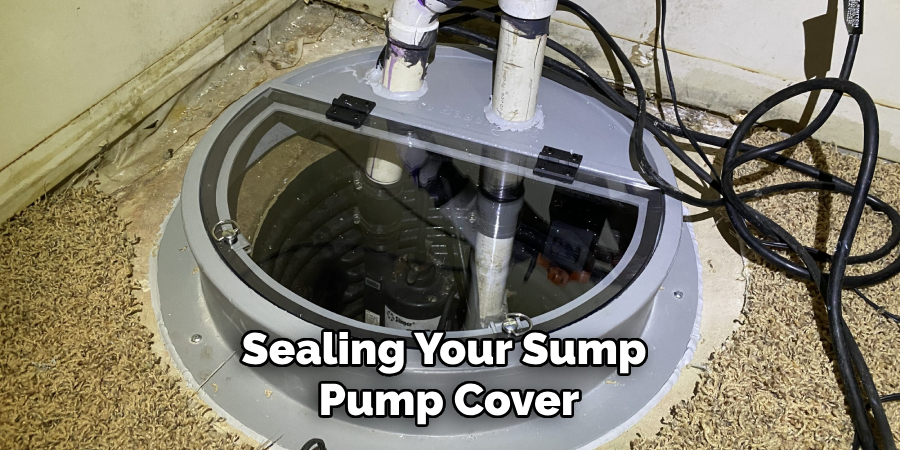 Sealing Your Sump
Pump Cover